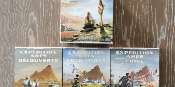 Terraforming Mars,  Expédition Arès Extensions : Découverte, Fondations et Crise