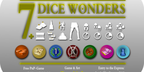 7 Dice Wonders : 7 dés, 7 cartes, 1 jeu...