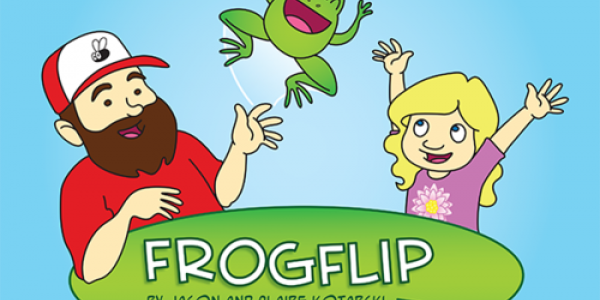 FrogFlip : 12 cartes, un pion, un jeu.