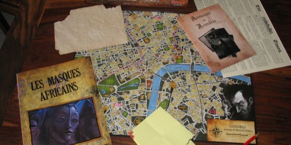 Goodies pour Sherlock Holmes - Les masques africains