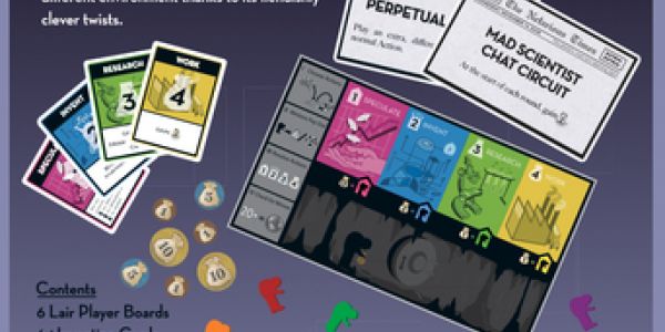 Nefarious : une seconde nouveauté Essen pour le créateur de Dominion