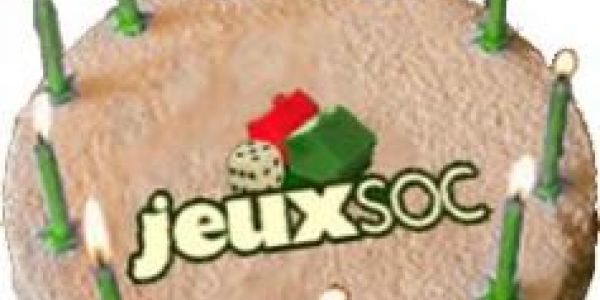 Bon anniversaire JeuxSoc !