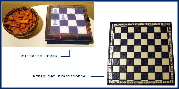 Solitaire Chess VS Les Echecs