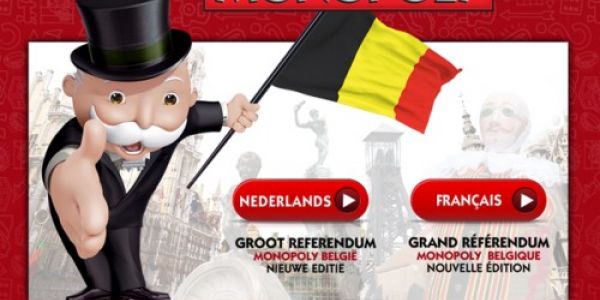 Votez pour créer le nouveau Monopoly belge 