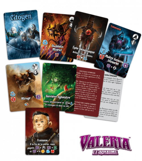 Valeria le Royaume - Pack de 83 cartes promotionnelles
