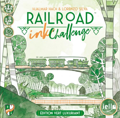 Railroad Ink Challenge - Édition Vert Luxuriant