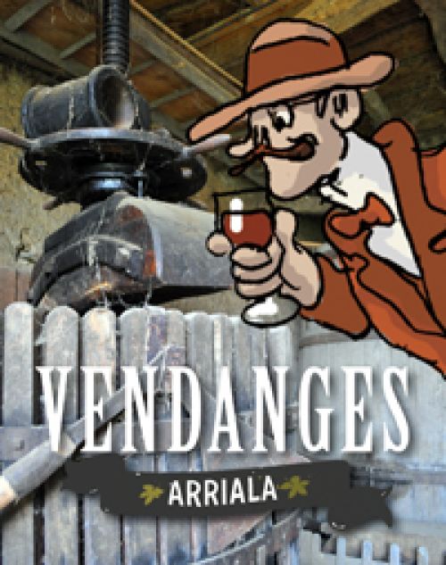 Arriala  Canal de Garonne - Vendanges