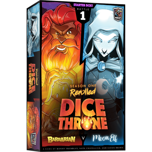 Dice Throne - Saison 1 Remasterisée - Barbare vs Elfe Lunaire
