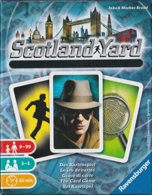 Scotland yard - Le jeu de cartes