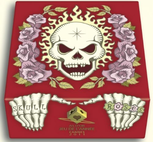 Skull & Roses Red