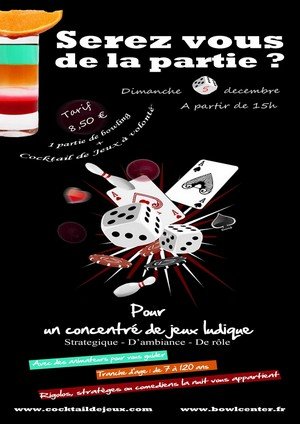 Serez-vous de la partie pour un cocktail de jeux ?