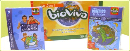 3 jeux Bioviva à gagner !