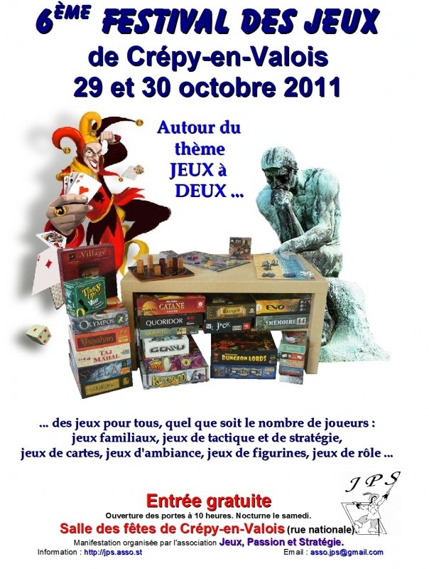 6° Festival des jeux de Crépy en Valois