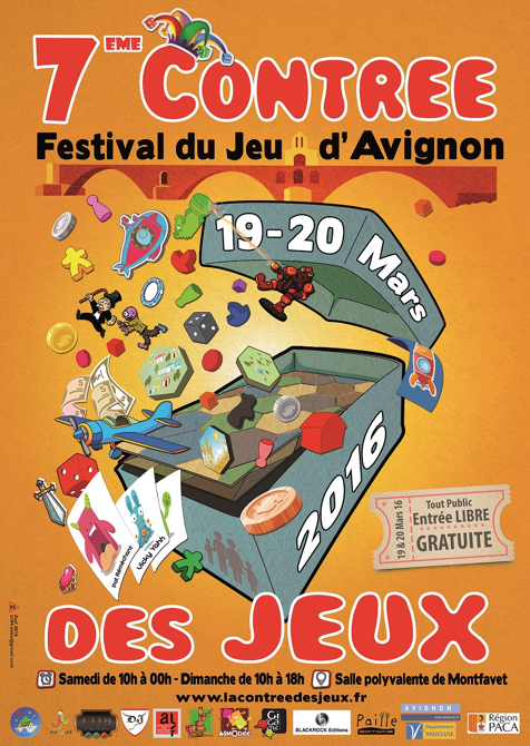 7ème Contrée - Festival du jeu d'Avignon