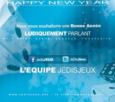 Bonne annnée et meilleurs jeux...