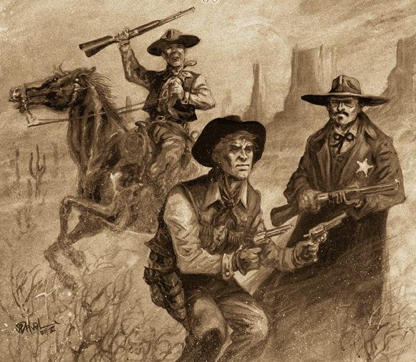 Colt Maudit un jeu de figurines sur le Far West‏