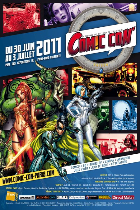 Comic Con' Paris 2011: ça se précise...