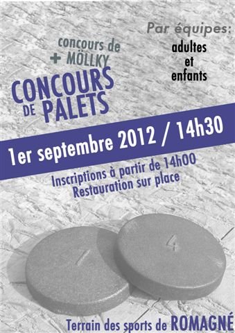 Concours Palets et Mölkky