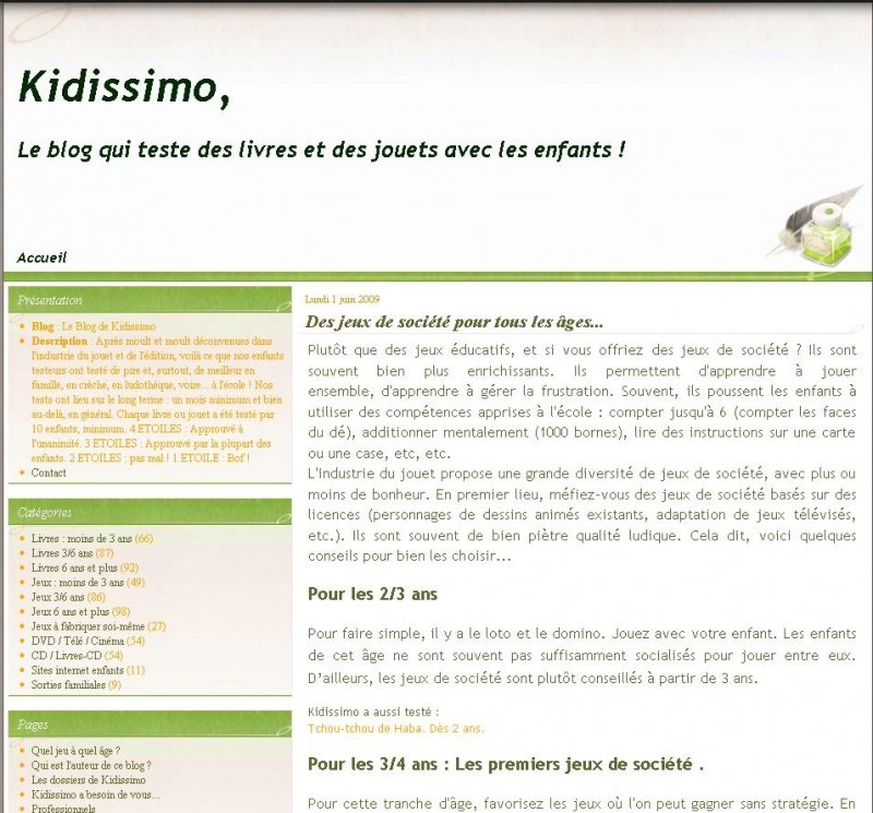 Des jeux pour les KIDS