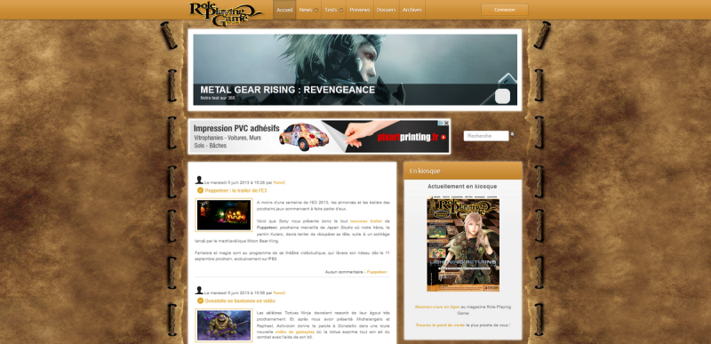 Des news RPG comme s'il en pleuvait...