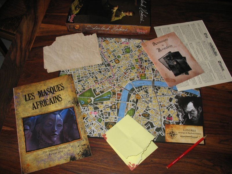Goodies pour Sherlock Holmes - Les masques africains