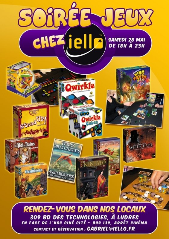 Iello vous ouvre ses portes !