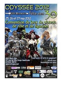 L'épée reforgée présente la convention Odyssée 2012