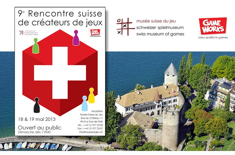 La 9° rencontre suisse de créateurs de jeux