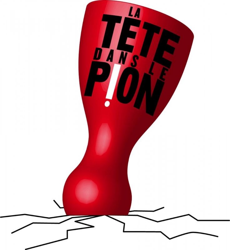 La tête dans le pion