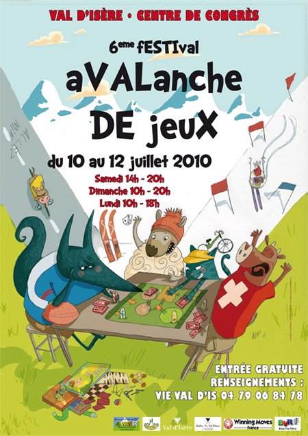 Le festival "Avalanche de jeux", ce week-end...