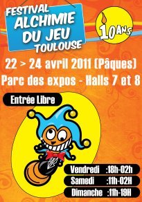 Le festival du jeu de Toulouse : c'est dans moins d'un mois !