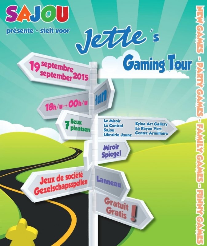 Le Jette's Gaming Tour, deuxième édition, le retour!