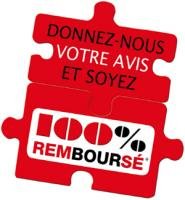 Un vrai 100% remboursé !
