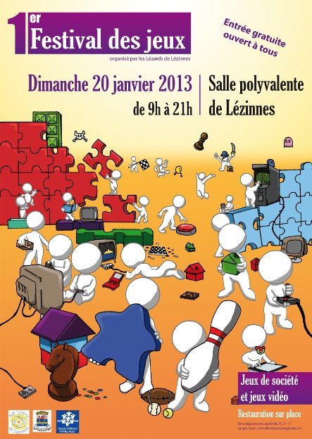 Premier festival des jeux de Lézinnes