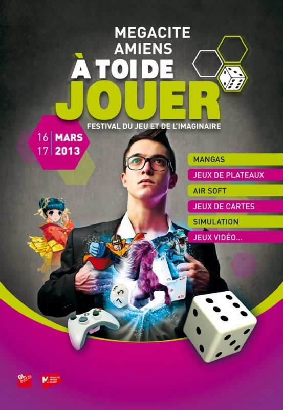 Réservez vos 16 et 17 mars car c'est A TOI DE JOUER ! 
