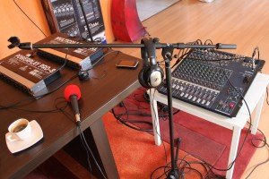 Roberto Fraga et Matthieu D'Epenoux à la radio...