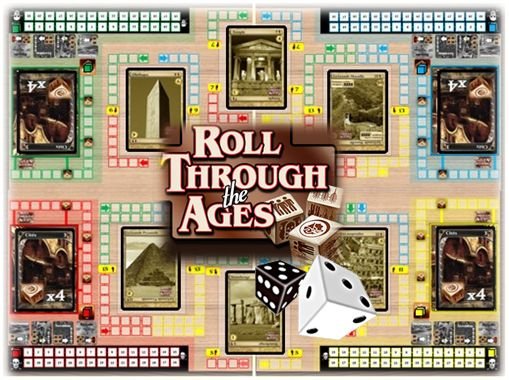 Roll Through The Ages : Goodies Plateau de Jeu pour la Version Jeu de Cartes