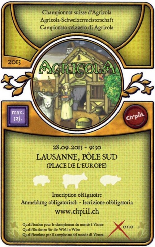 Serez-vous le champion d'Agricola ?