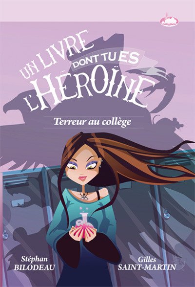 "Terreur au collège" le 1er des livres-jeux exclusivement adressé aux filles
