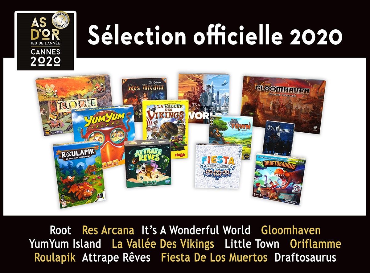 As d’Or 2020 : les nominations