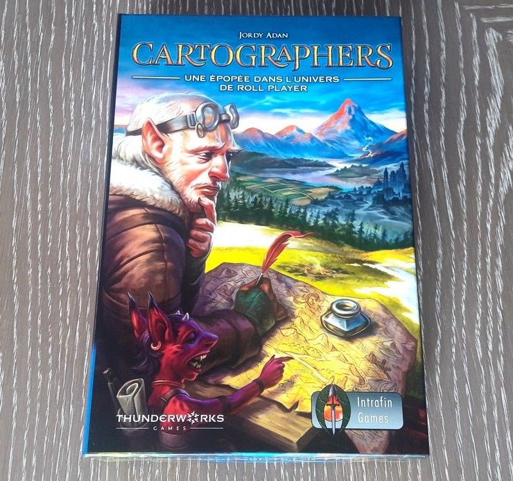 Cartographers - une épopée dans l'univers de Roll Player